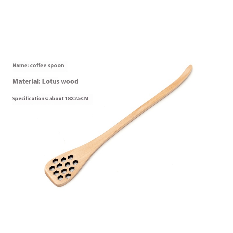 Natural Color Honey Spoon