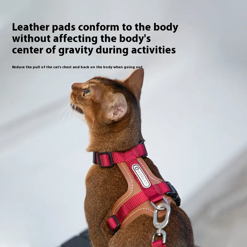 Cat Chest Back Haulage Rope Package I-shaped Vest Pet