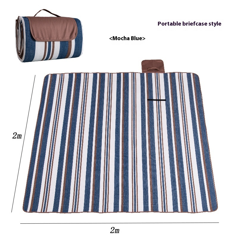 Briefcase Mocha Blue