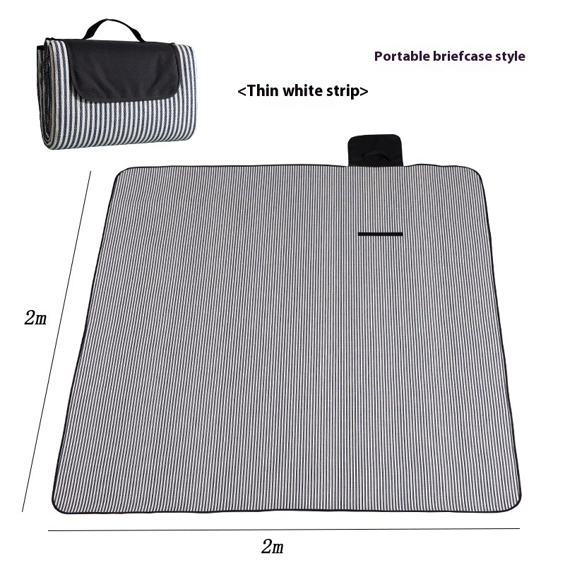 Briefcase Small Pinstripe