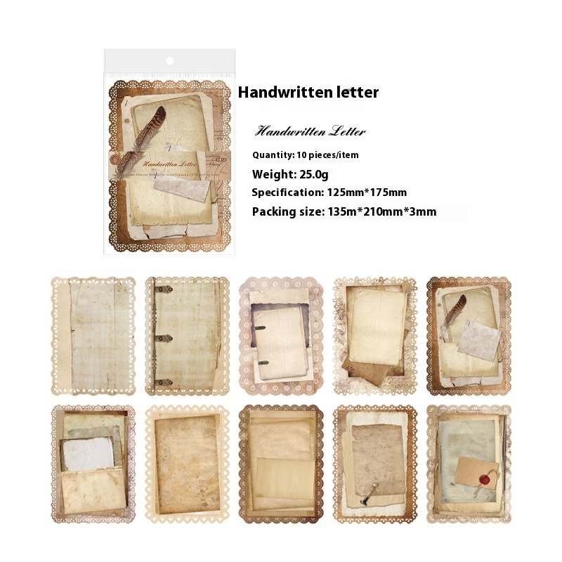 3 Handwritten Letter