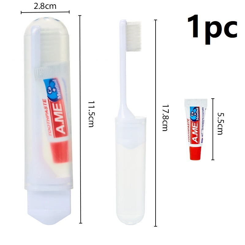 Title 1, Portable Travel Foldable Toothbrush Non-disposable