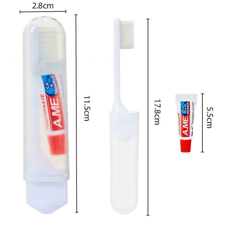 Title 2, Portable Travel Foldable Toothbrush Non-disposable