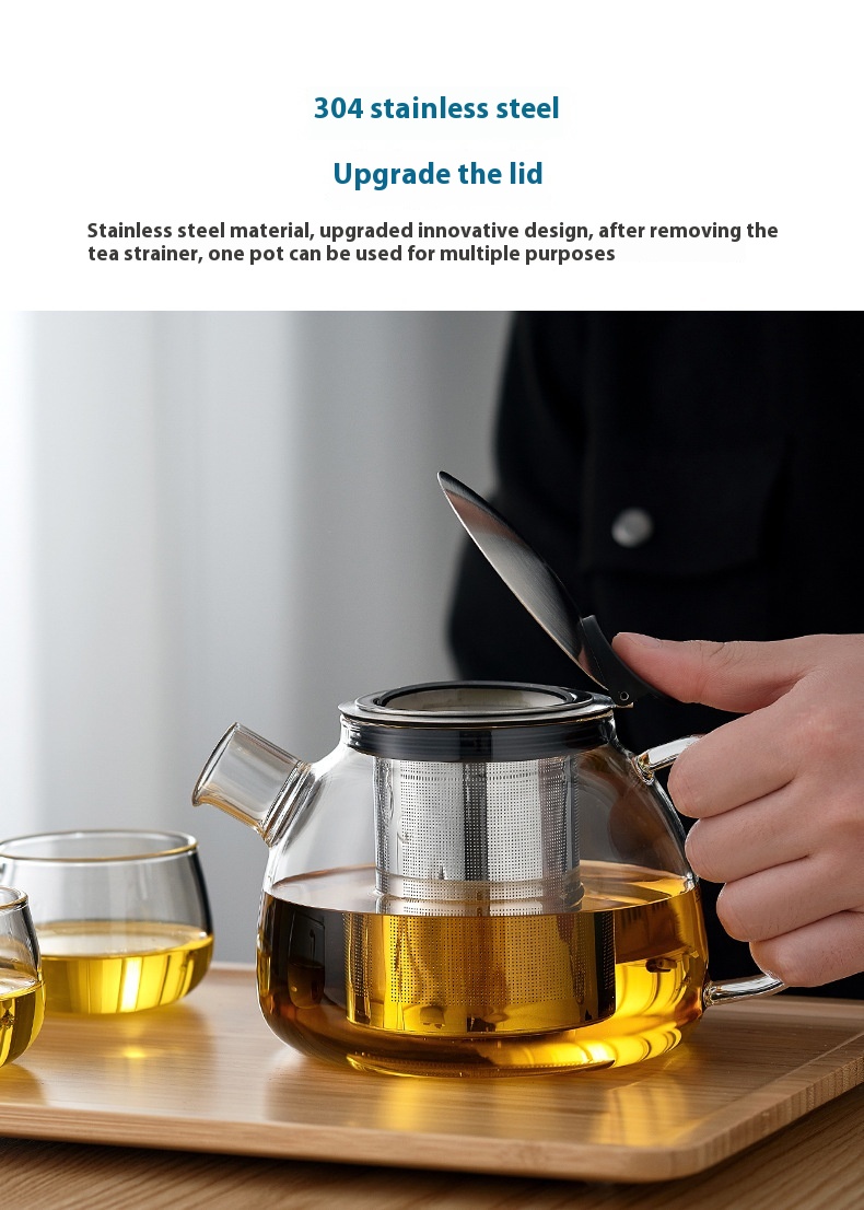 Title 3, Large Capacity Teapot Household Heat-resistant ...