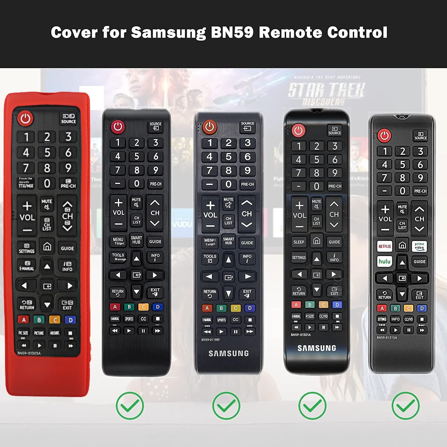 Title 4, Remote Control Protective Sleeve All-inclusive New