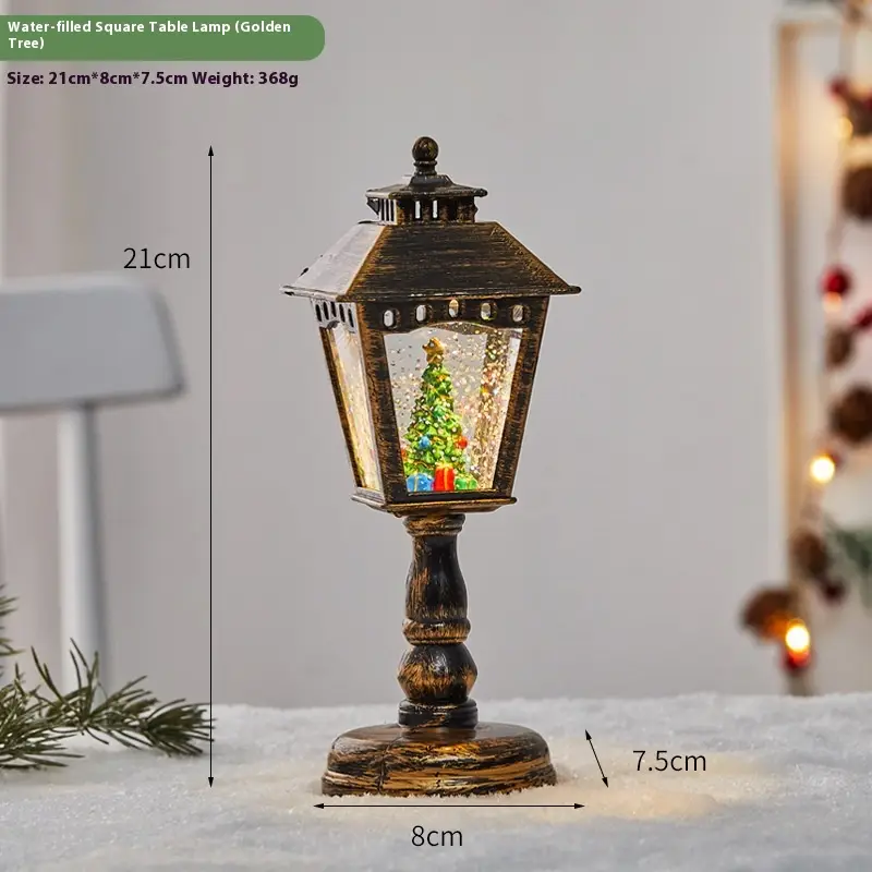 Scene Layout Table Decorative Ornament Water Injection Lamp