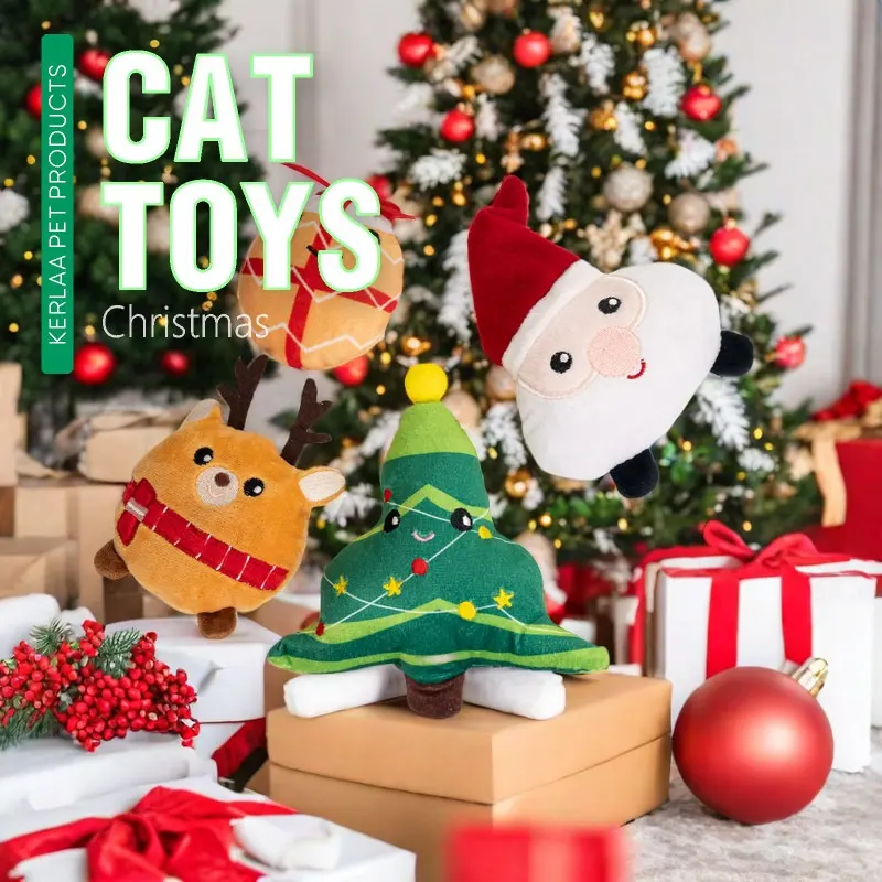 New Christmas Cat Plush Toy