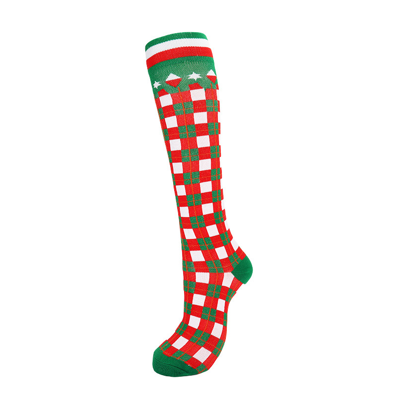 Title 6, Compression Stockings Christmas Sports High Ela...