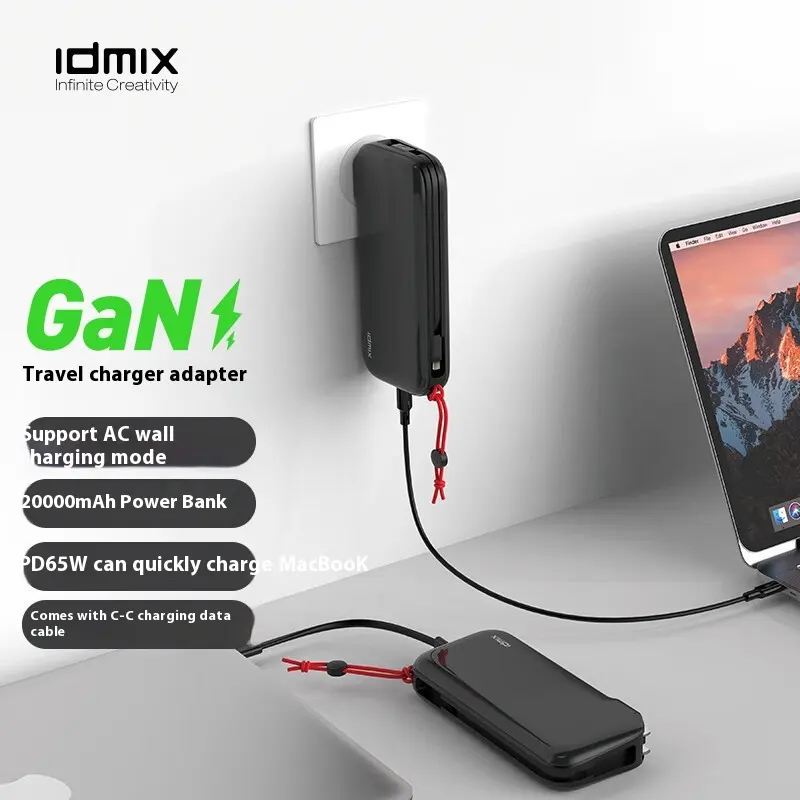 Power Bank 20000 MA Large Capacity PD65W