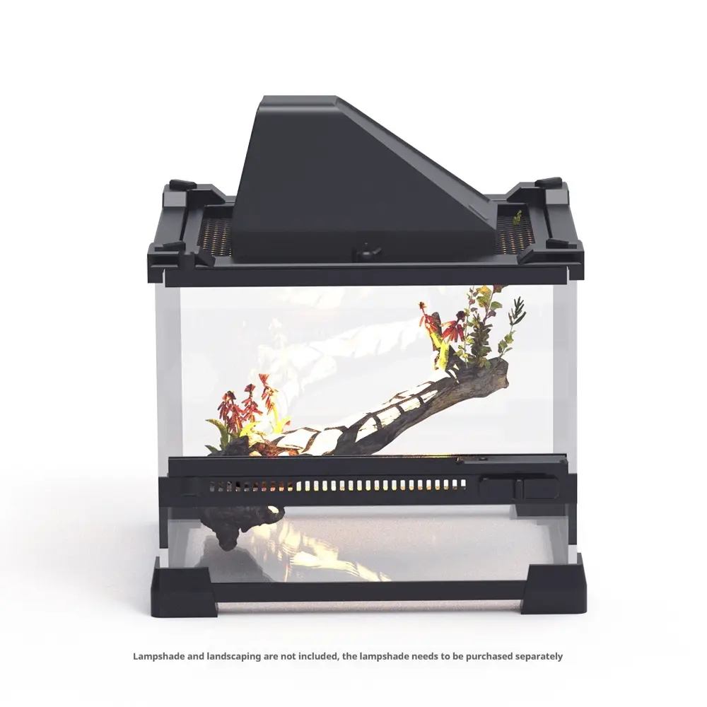 Ecological Landscaping Cylinder Lizard Turtle Feeding Box Pet Climbing Cylinder
