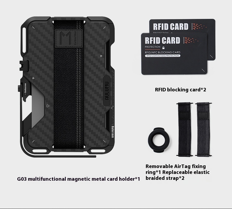 Title 14, Portable Mobile Phone Magnetic RFID Extended Ca...