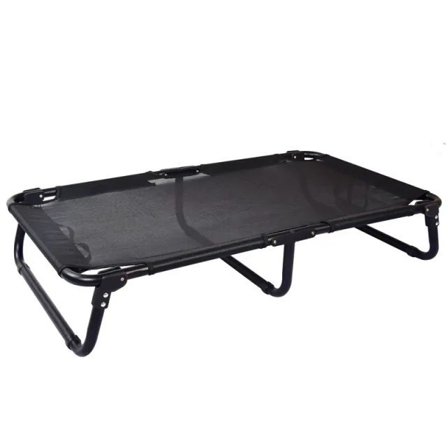 Pet Household Furniture Dog Iron Frame Mesh Camp Bed Folding - Shop at LoveMi