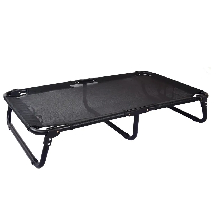 Pet Household Furniture Dog Iron Frame Mesh Camp Bed - Folding
