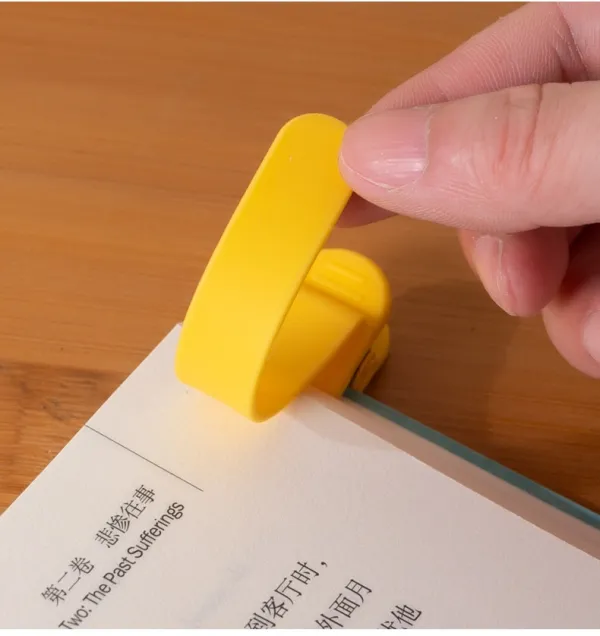 Silicone Page Clip Bookmark lifestyle photo 5