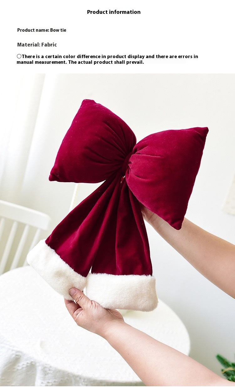 Title 1, Christmas Large Lint Bowknot Three-dimensional ...