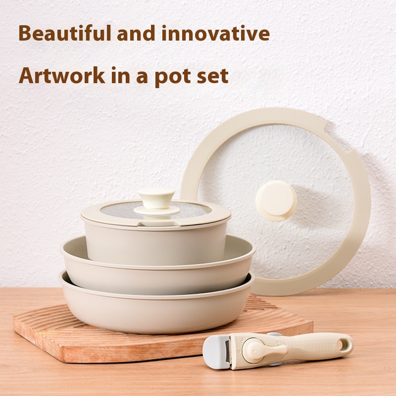 Title 2, Maifan Stone Set Pot Non Stick Pot Detachable Set