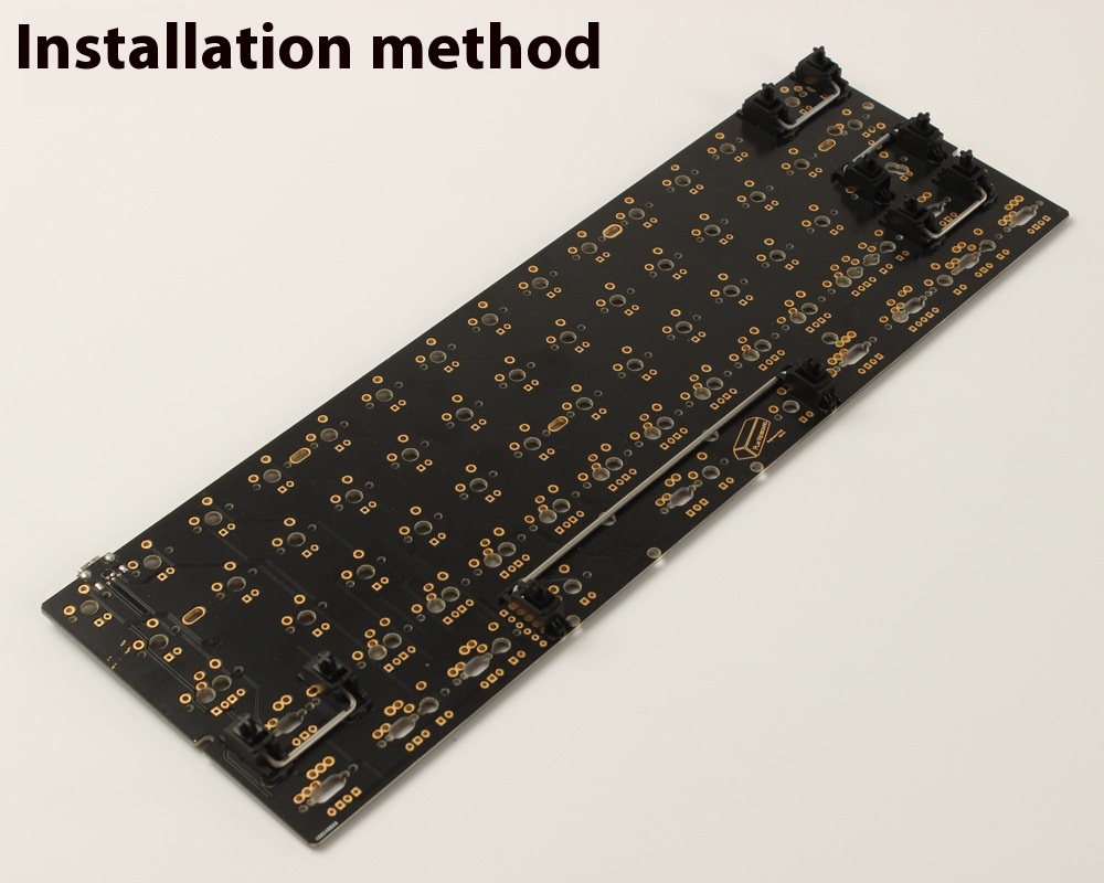 Title 1, Keyboard Buckle PCB Plug Satellite Shaft