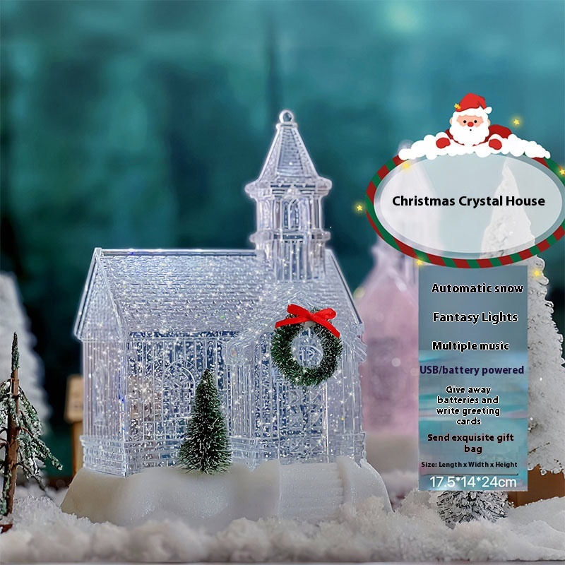 Christmas Crystal House