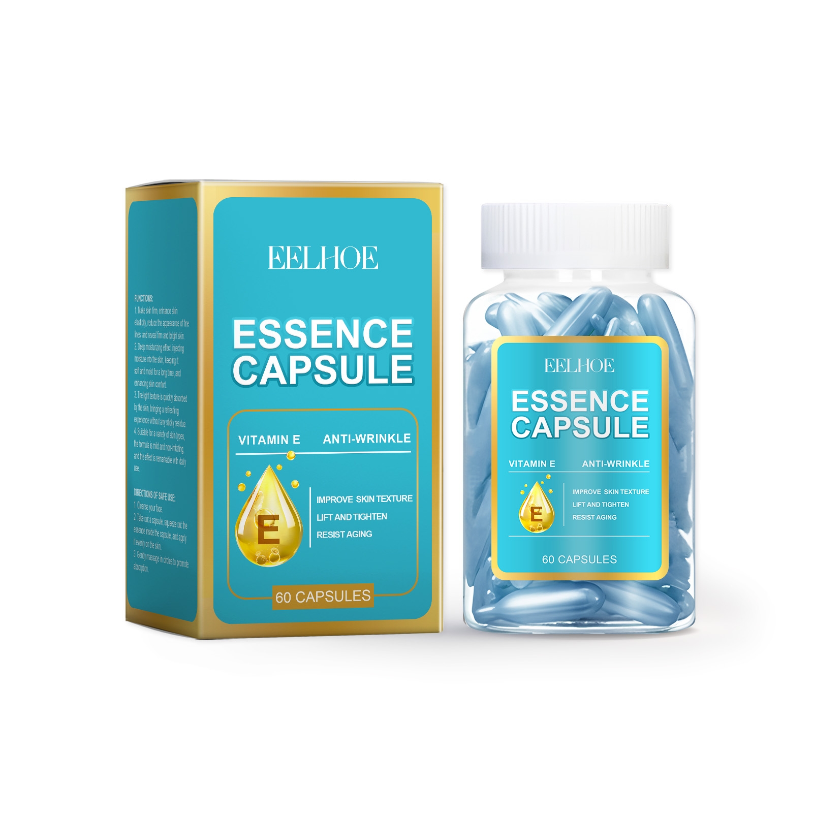 Facial anti-aging capsule essence