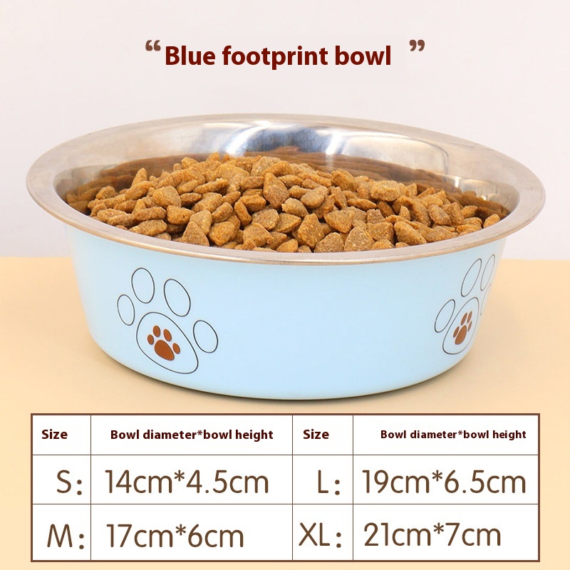 Blue Footprint Bowl