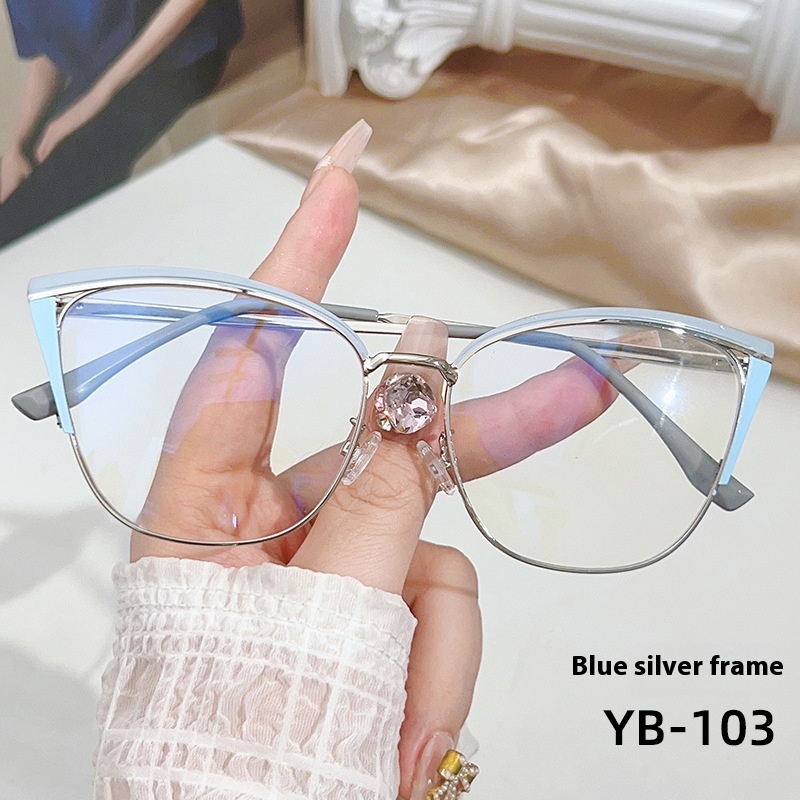 Blue Silver Frame