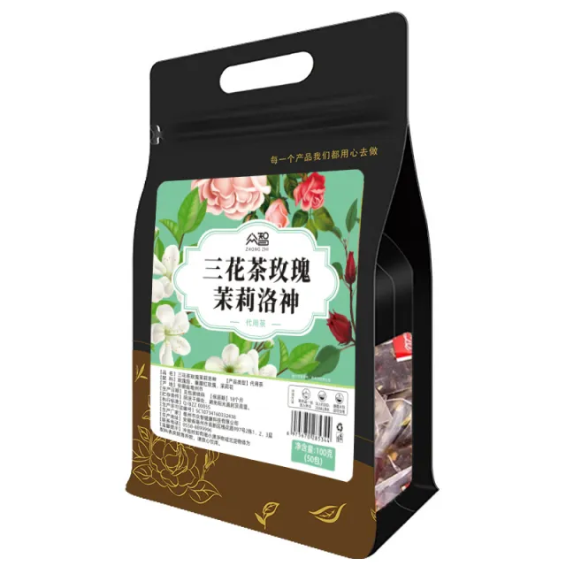 Sanhua Tea Rose Jasmine Roshen Tea Independent Packaging 50 Packs - Shop at LoveMi