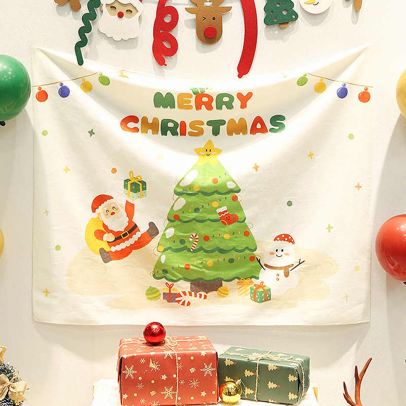 Hanging Cloth Christmas Tree