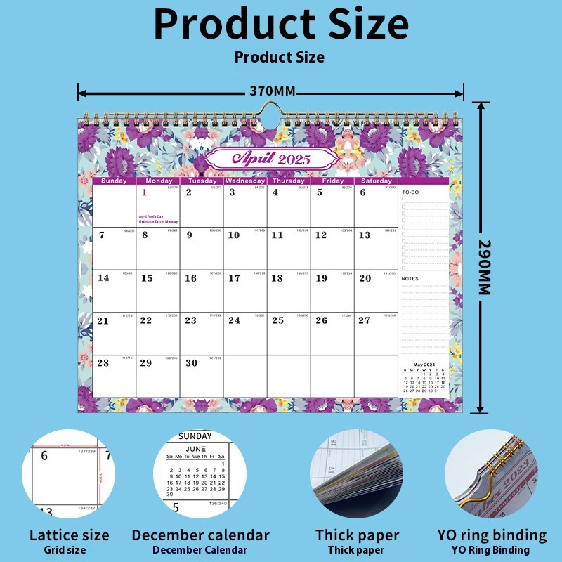 Title 1, Calendrier de bureau anglais style mural Visual...