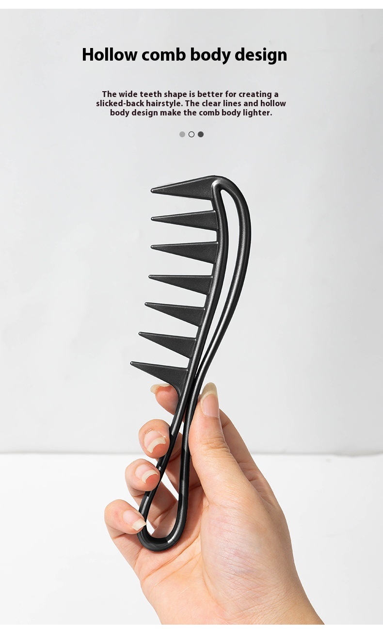 Title 10, Wide-tooth Comb Hair Retro Back Curly Hair Comb...