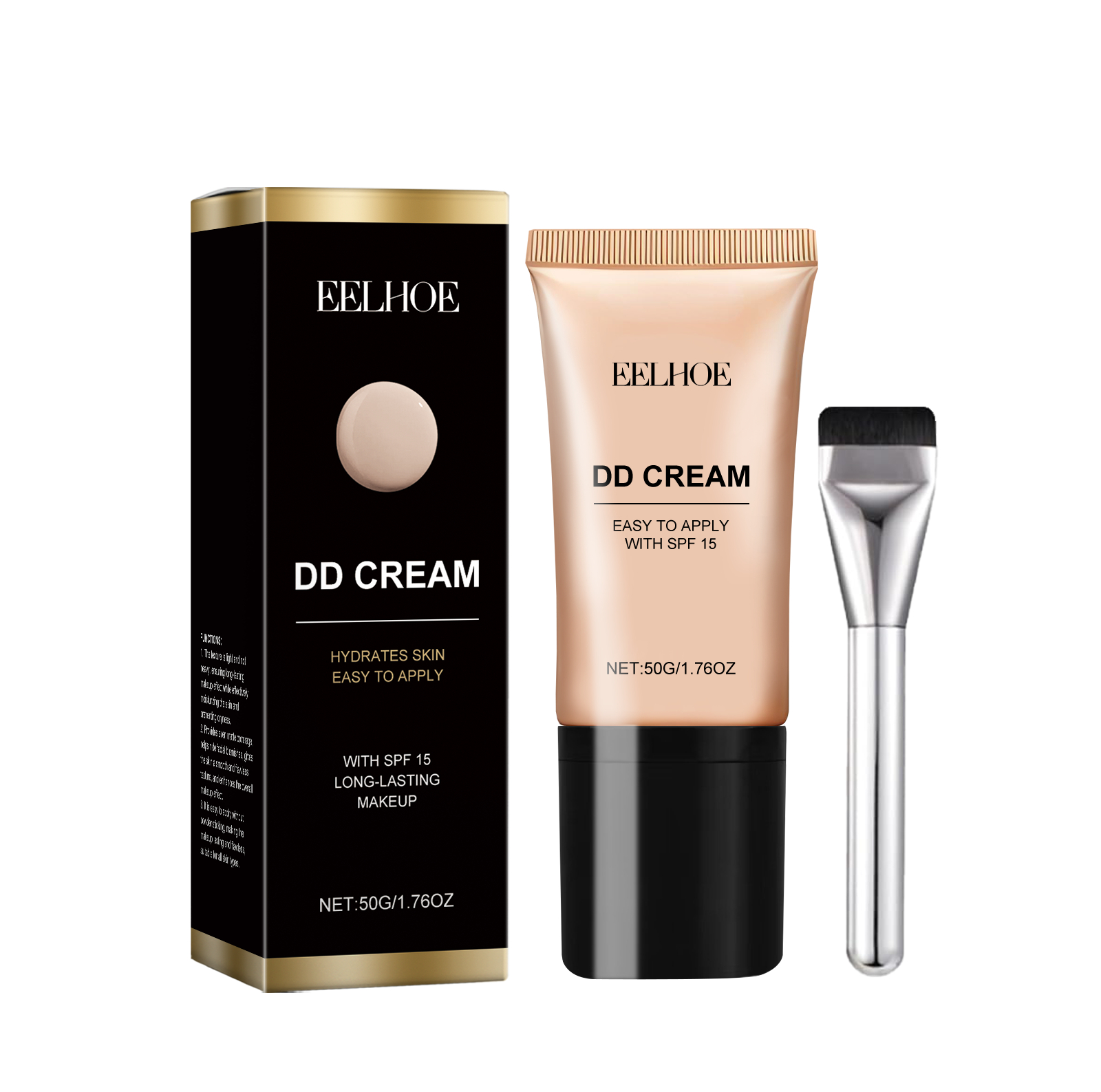 Concealer and moisturizing DD cream