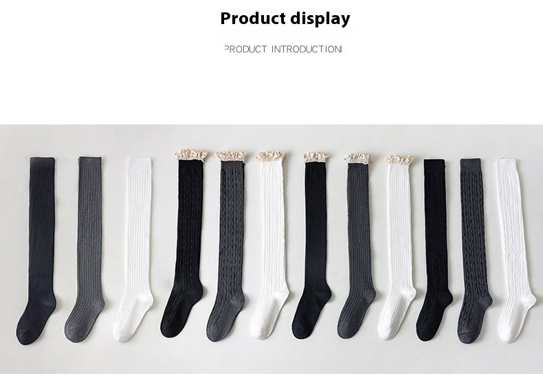 Title 4, Japanese Lengthened Vertical Bar Twist Stockings