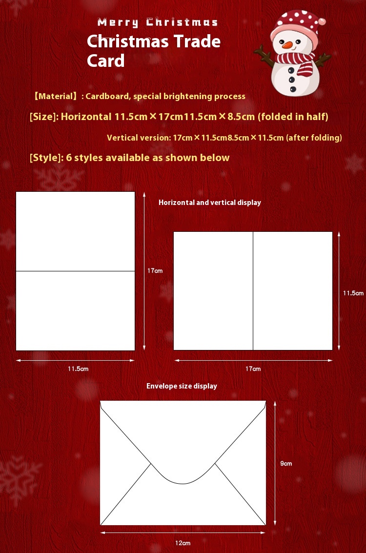 Title 17, Christmas Greeting Card Envelope Christmas Gift...