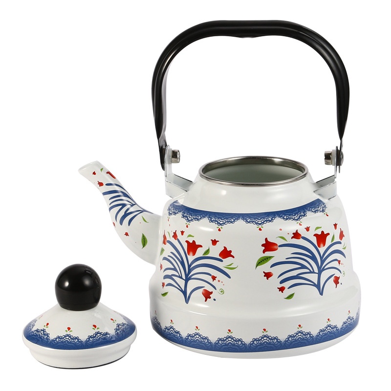 Title 13, Enamel 5L Teapot Enamel Pot Enamel Pot Kettle F...