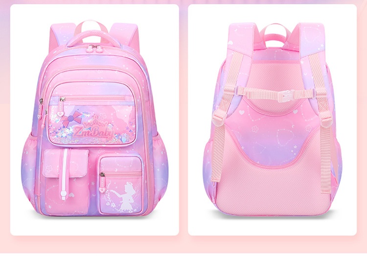 Title 11, Cute Cartoon Large Capacity Schoolbag with Spin...