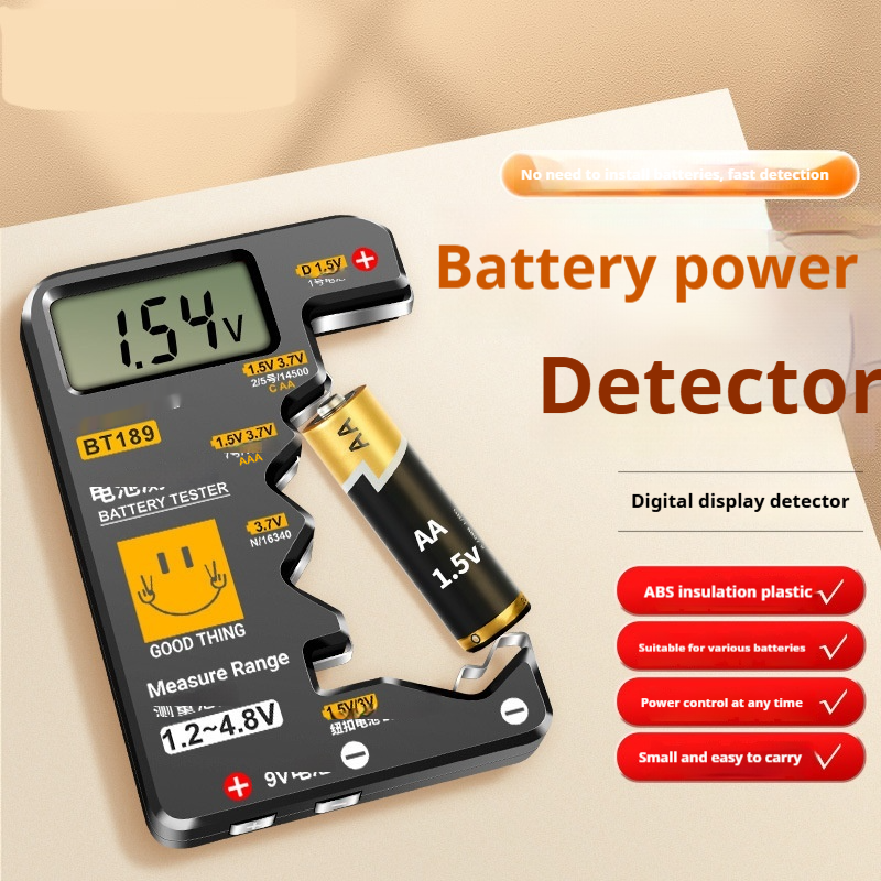 Title 2, Battery Voltage Display Battery Power Detector