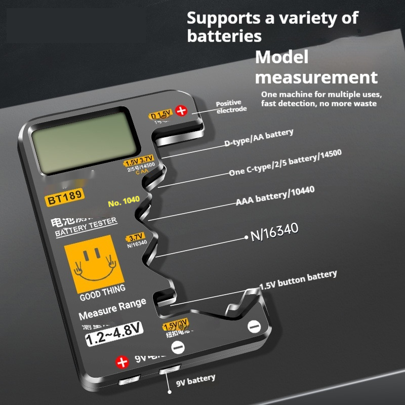 Title 4, Battery Voltage Display Battery Power Detector