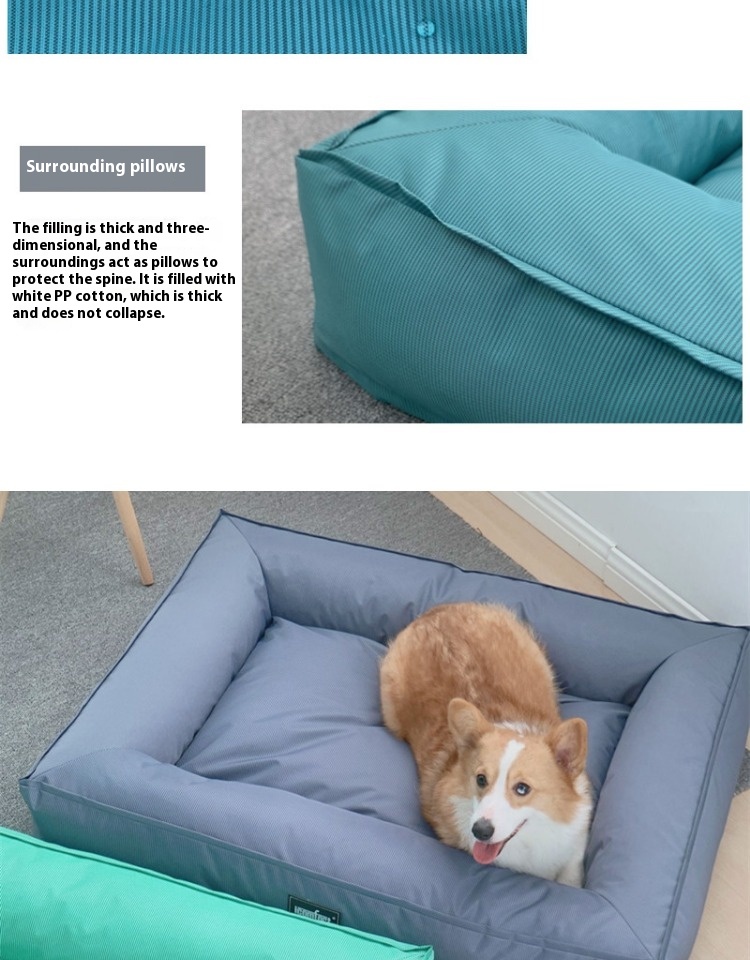 Title 4, Fully Removable And Washable Kennel Summer Wate...