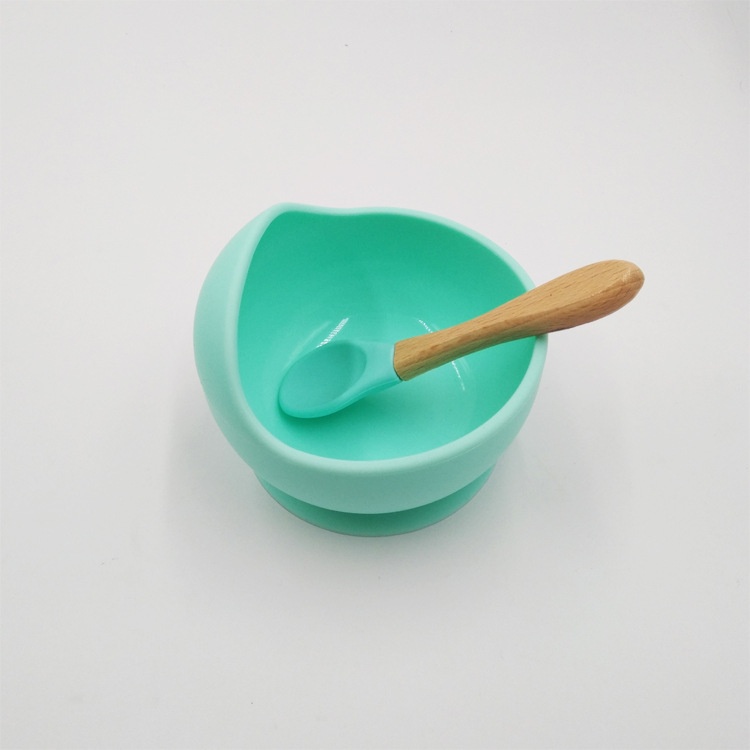 Mint Green Wooden Handle Spoon