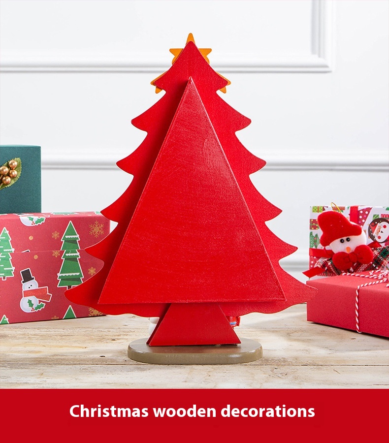 Title 2, Christmas Decorations Small Mini Tree Diy Three...