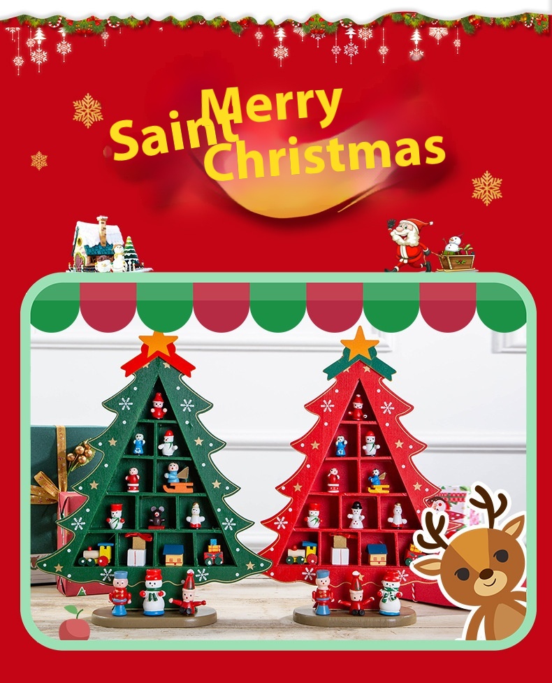 Title 11, Christmas Decorations Small Mini Tree Diy Three...