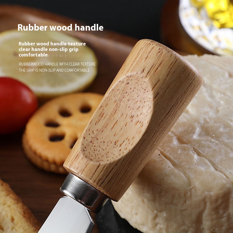 Title 12, Oak Seat Cheese Knife Suit Stainless Steel Fork...