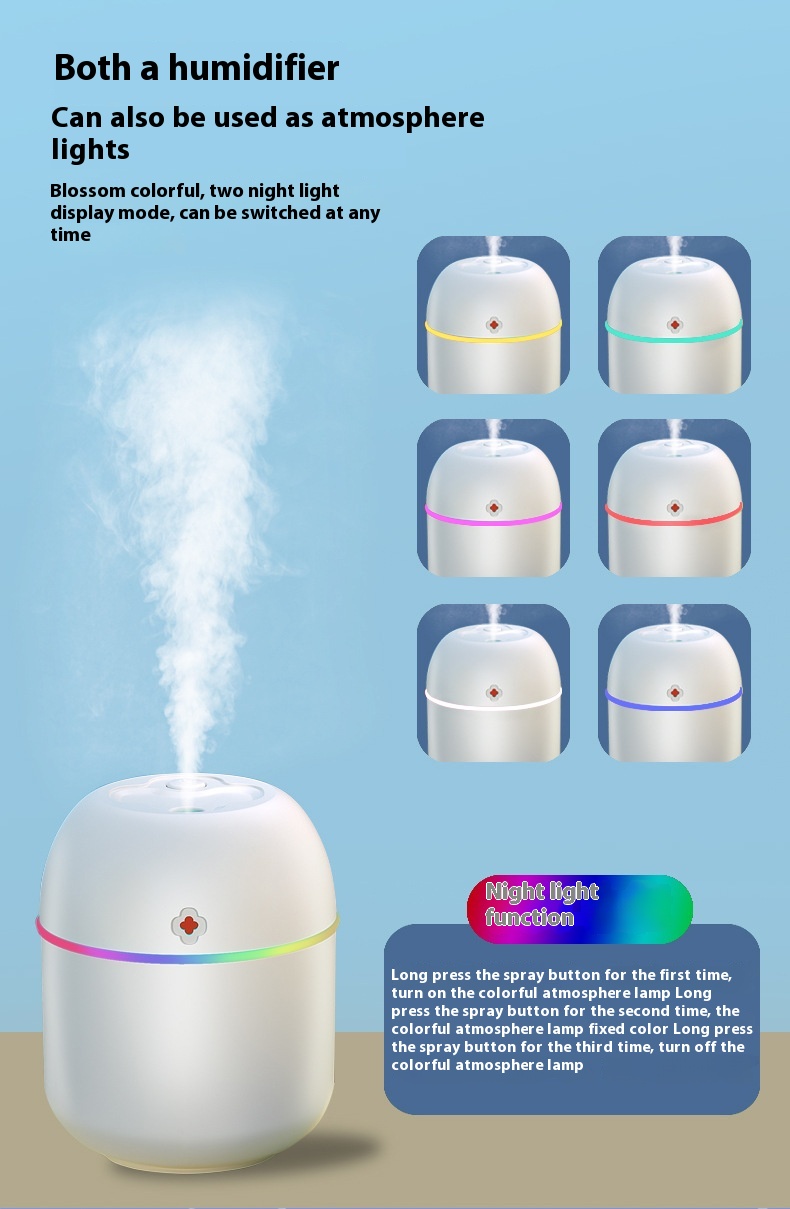 Title 10, Humidifier Vehicle-mounted Home Use Desktop Off...