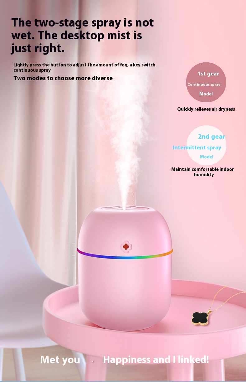 Title 9, Humidifier Vehicle-mounted Home Use Desktop Off...