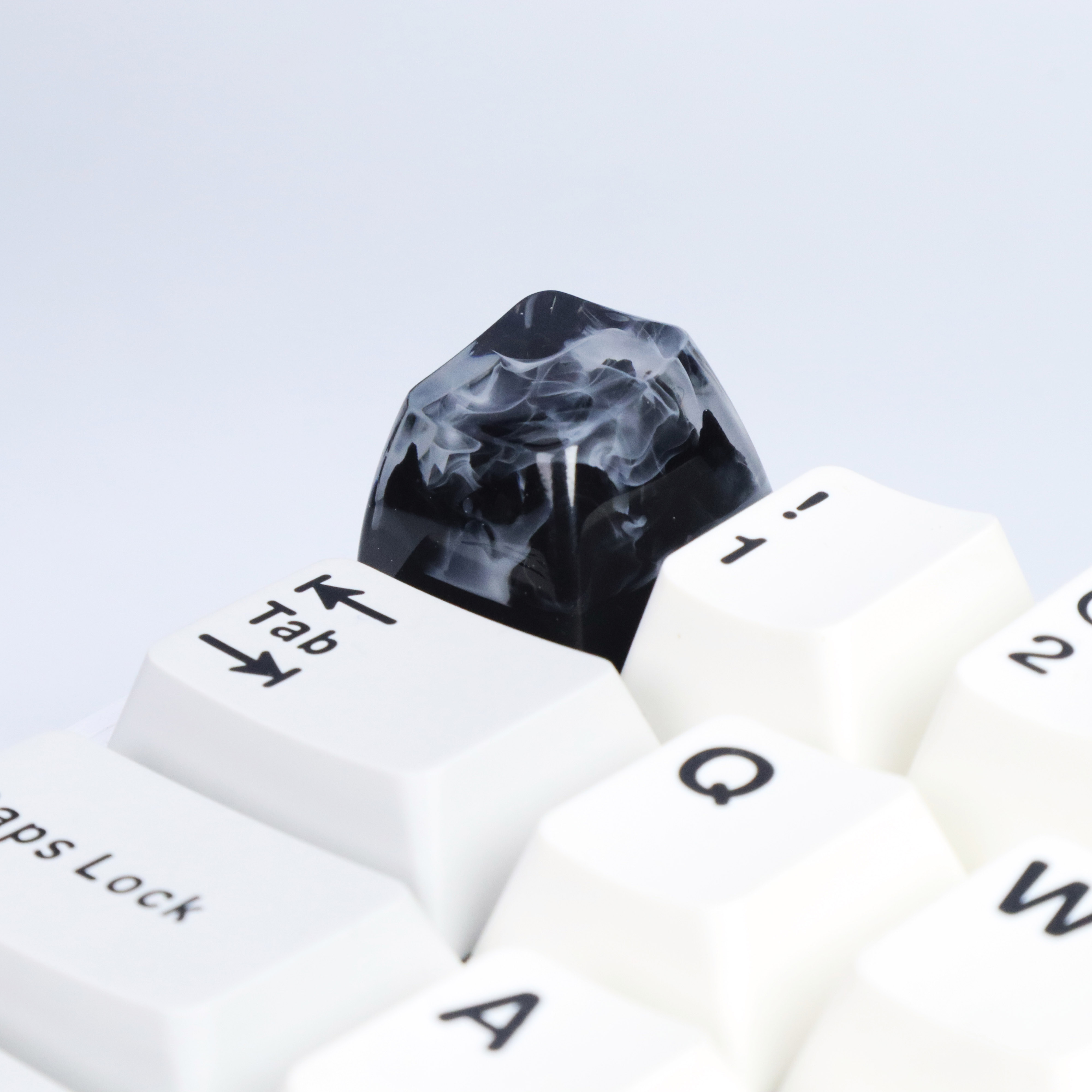 Title 7, Mechanical Keyboard Transparent Resin Chinese I...