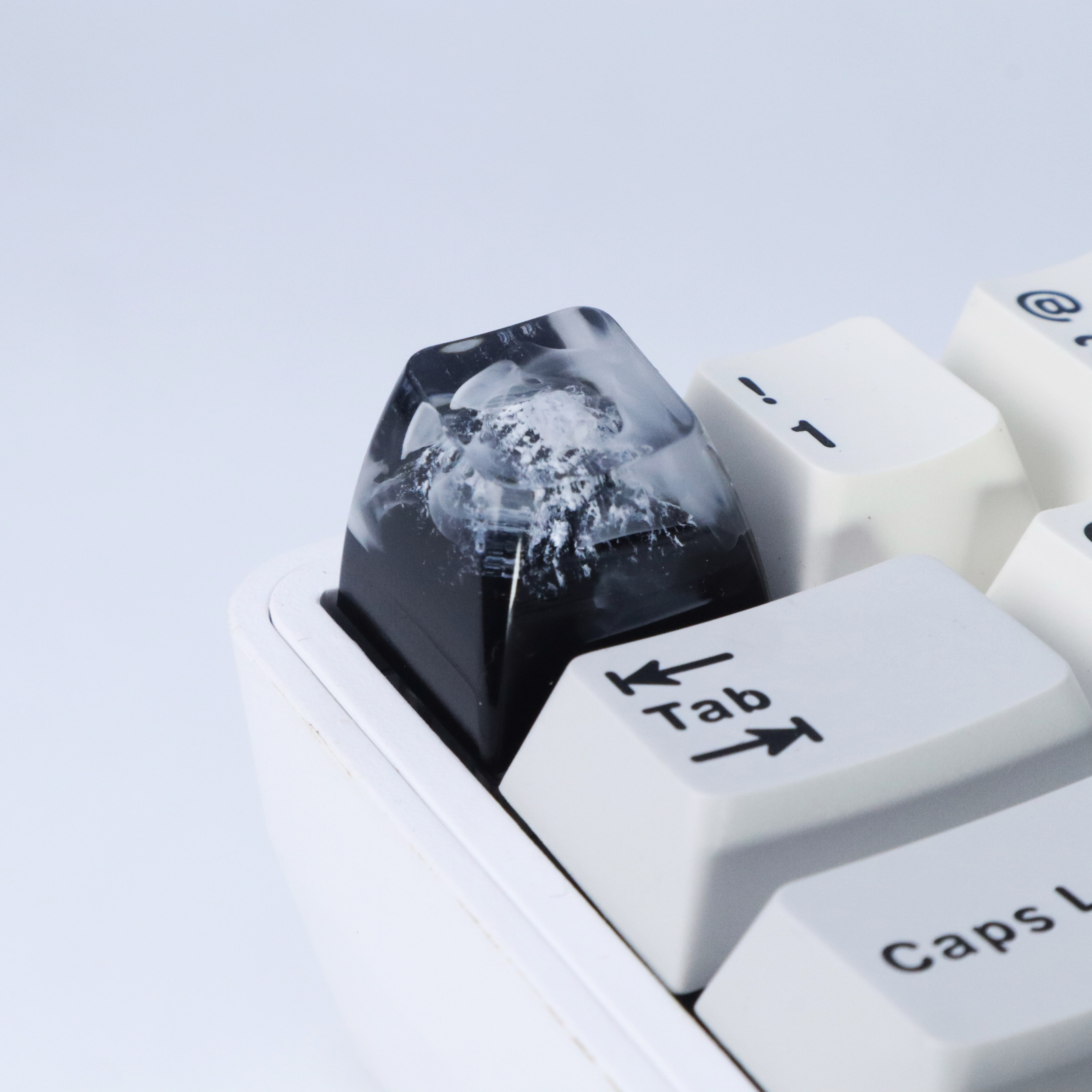 Title 8, Mechanical Keyboard Transparent Resin Chinese I...