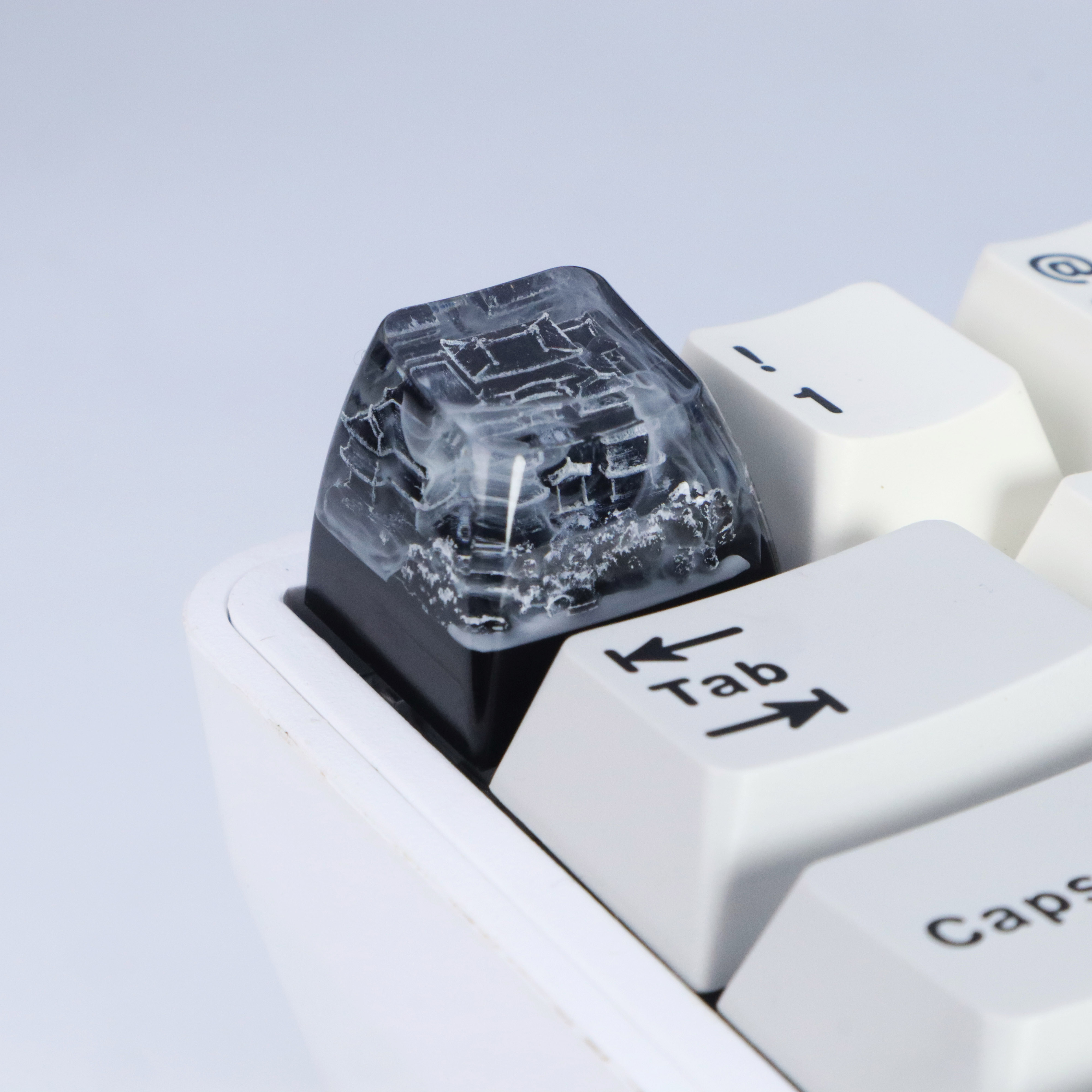 Title 3, Mechanical Keyboard Transparent Resin Chinese I...