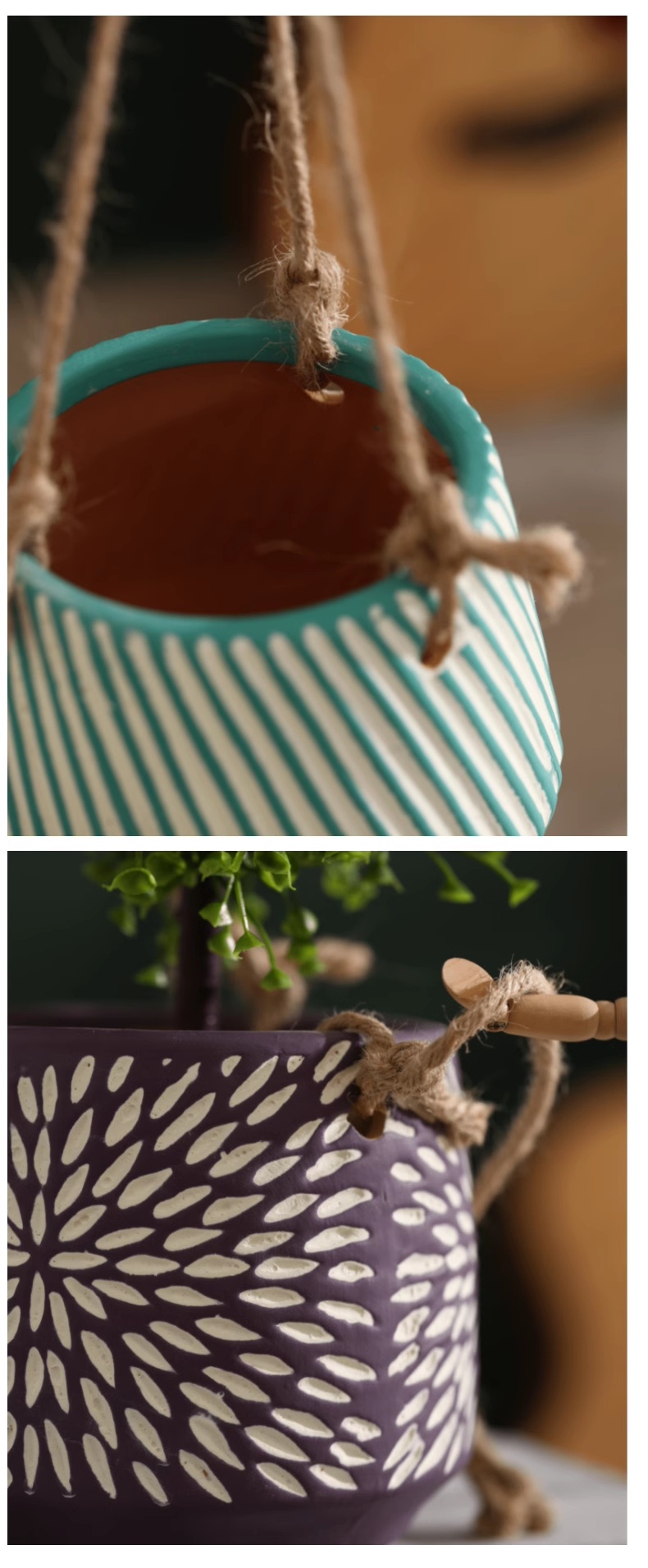 Title 12, Cradle And Flower Pot Hanging Creative Green Ra...