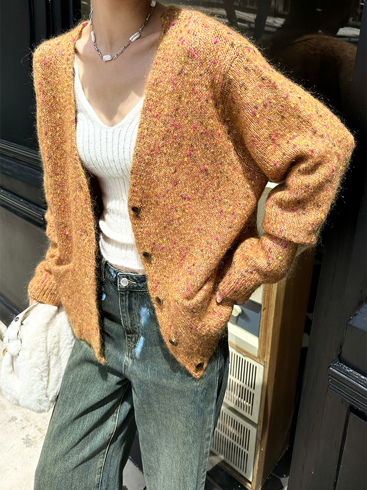 Title 5, Loose Wool Sweater Top Coat