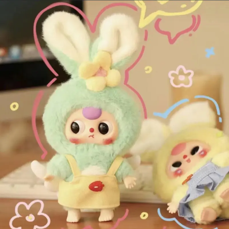 Baby Three Macaron Rabbit Series Plush Blind Box