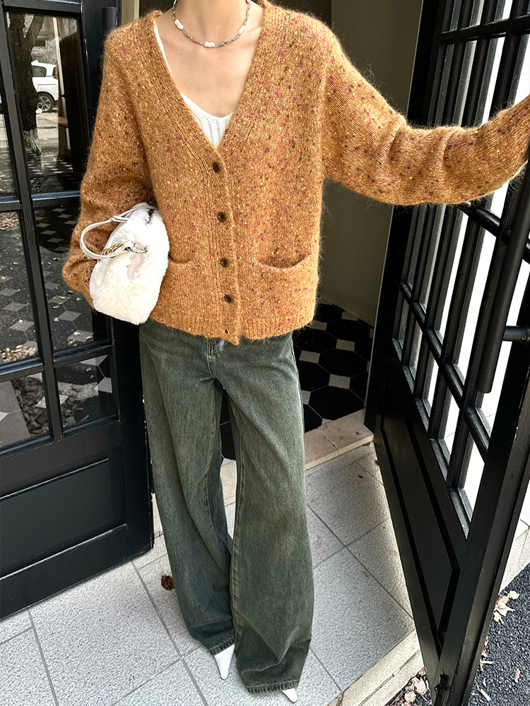 Title 3, Loose Wool Sweater Top Coat